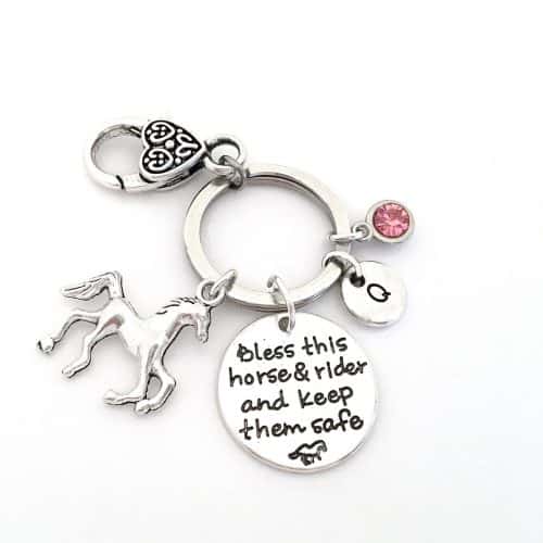 Personalized Horse Keychain – A cute horse themed gift