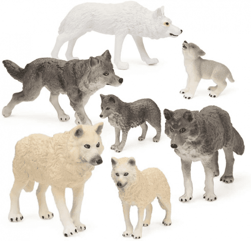 Animal Figurine Sets – Toy wolves