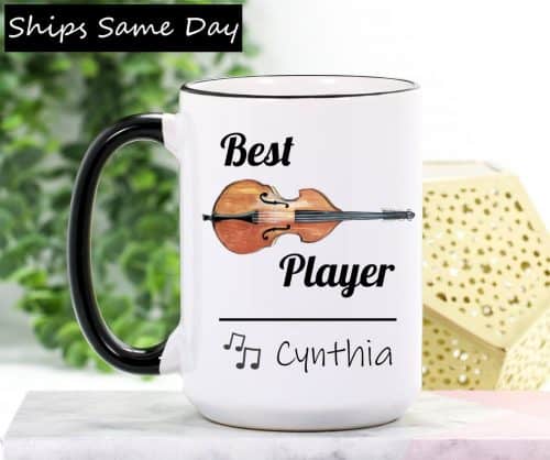 Cello Mug – A motivational cello themed gift