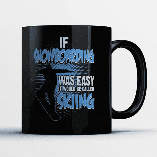 Coffee Mug – Funny snowboarding gifts