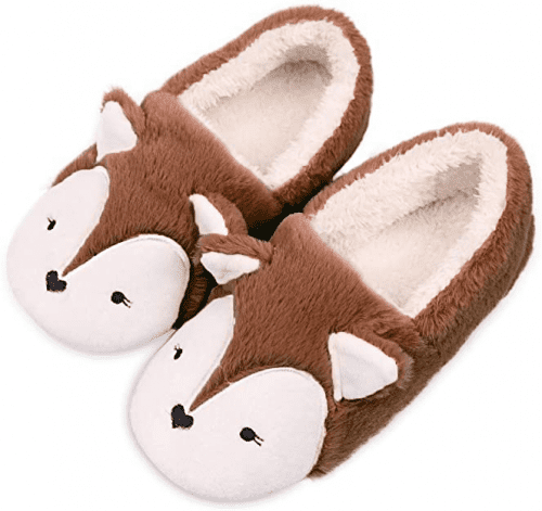 Cozy Fox Slippers – Comfortable and sweet fox themed gift idea