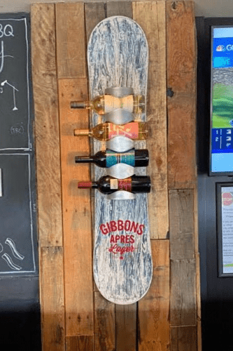 Customized Wine Rack – Novelty snowboarding gifts