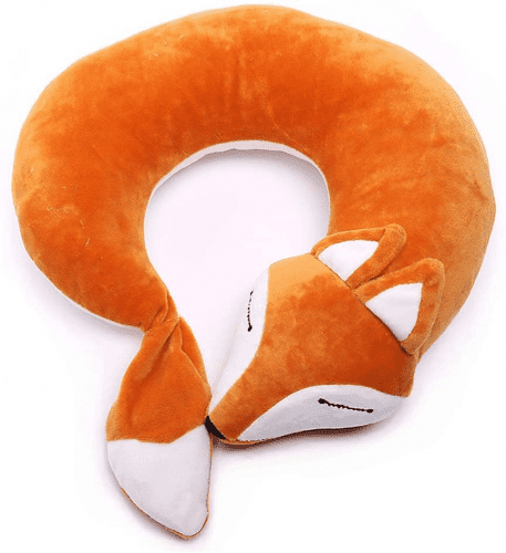 Cute Fox Travel Pillow – Drift off with these fox themed sleep aid gifts