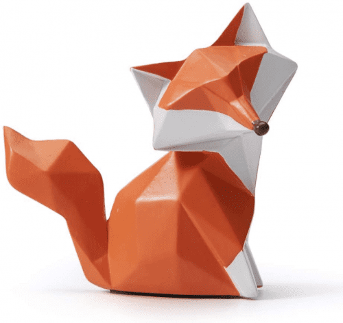 Decorative Fox Figurine – Adorable gift idea to help them dress up their space