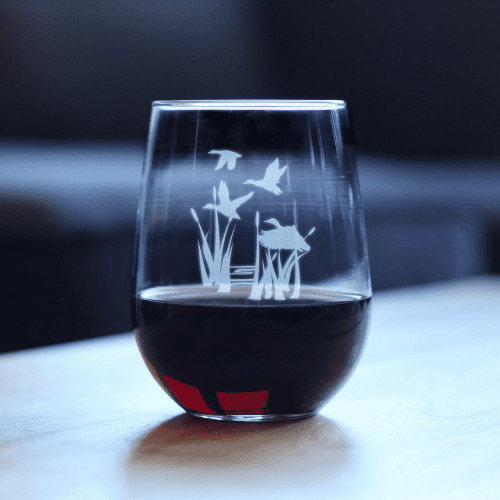 Duck Themed Wine Glasses – Duck merchandise