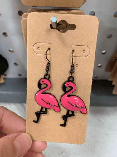 Flamingo Earrings – Pink flamingo accessories