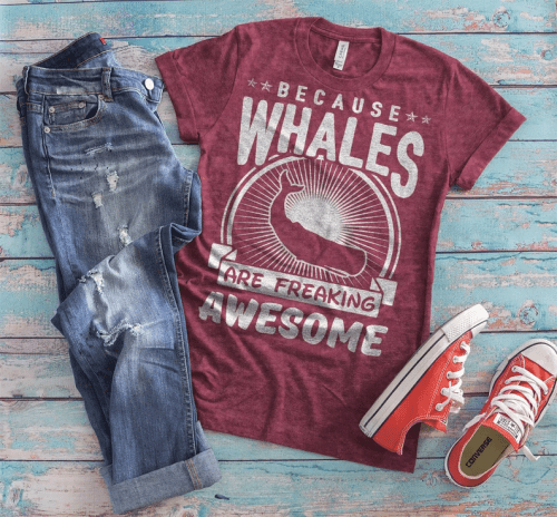 Fun Shirt – Useful whale themed gifts