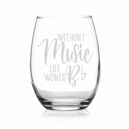 Music Wine Glass – A fun and cool gift for singers