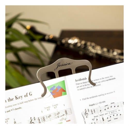 Personalized Music Page Holder – A superb piano accessories gift