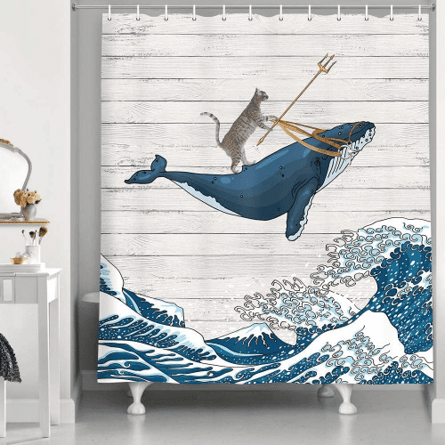 Shower Curtains – Whale bath accessories