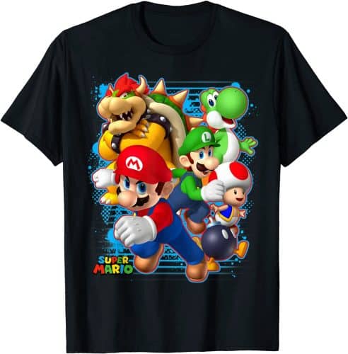 Super Mario T shirt – A cool gift for Mario lovers