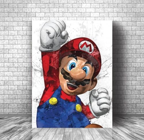 Super Mario Wall Art – A decorative Mario gift idea