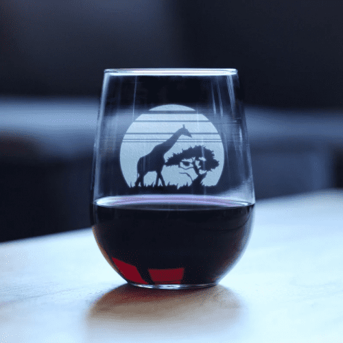 Wine Glasses – Giraffe gifts for adults