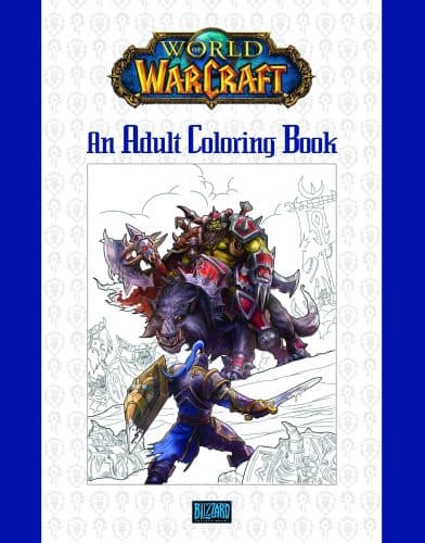 WoW Adult Coloring Book – A charming and useful gift for a World of Warcraft fan