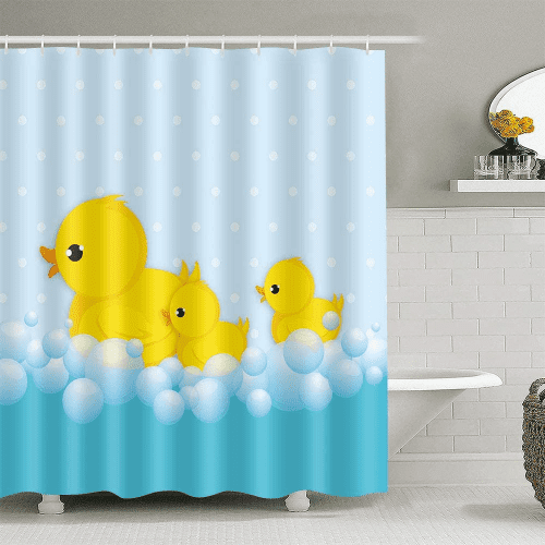 Yellow Duck Shower Curtain – Fun duck gift ideas