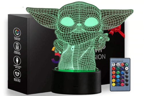 Baby Yoda 3D Light – Gifts that start with B for Yoda fans