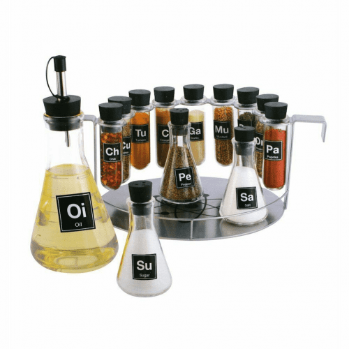 Chemistry Set Spice Rack – Unique gift for chemists who love to cook