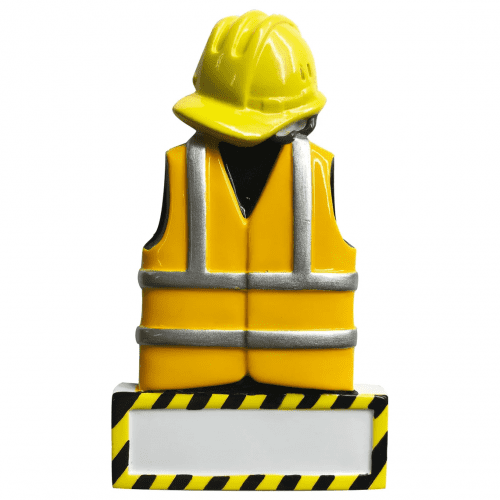 Construction Worker Ornament – Stocking gifts for construction workers