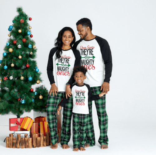 Family Pajamas – Wearable Christmas gifts that start with F