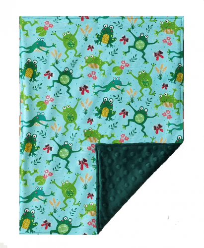 Frog Blankets – Gifts that start with F for infants