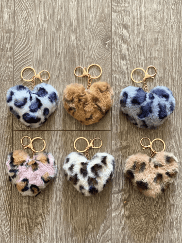 Fuzzy Keychain – Cheap gifts that start with F
