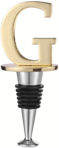 Gold Wine Stopper – Valentines gifts that start with G