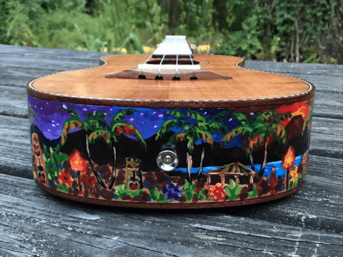 Hand Painted Ukulele – Unique ukulele gifts for the collector