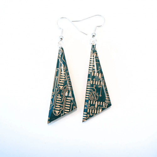 Handmade Circuit Board Jewelry – Stylish and unique gift for fashionable engineers