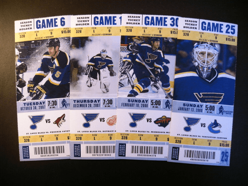 Hockey Tickets – Gifts that start with the letter H for sports fans