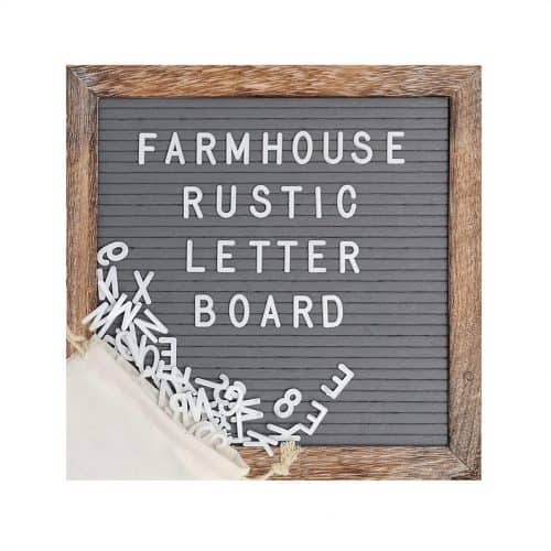 Letter Board – An adorable gift that starts with the letter L
