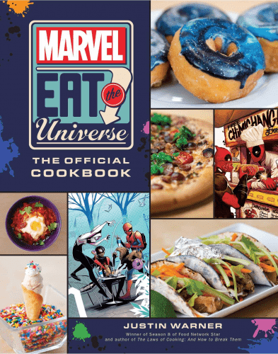 Marvel Eat the Universe Cookbook – Spider man gift for hungry fans