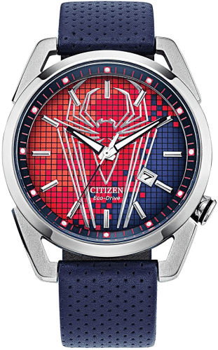 Mens Spider Man Wristwatch – Subtle Spider Man gift for adult men