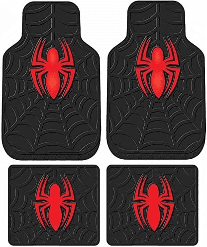 Rubber Floor Mats – Spider man gifts for their vehicle