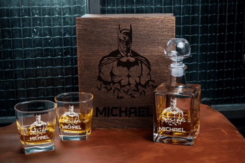 Superhero Decanter – Batman whiskey set