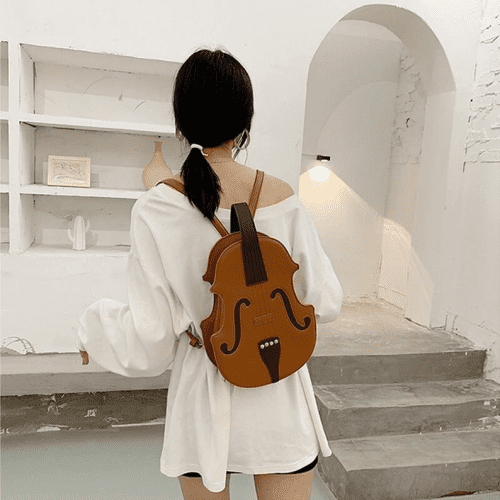 Violin Inspired Leather Purse – Unique and stylish accessory for violinists