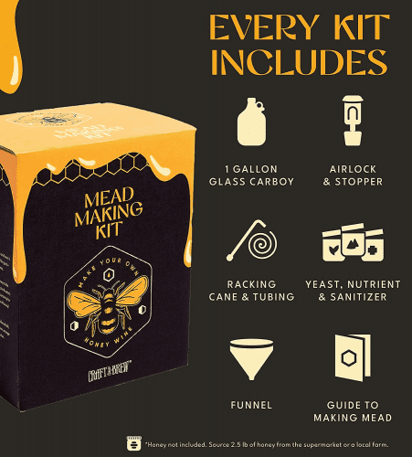 Mead Making Kit – Gift for adult LOTR fans
