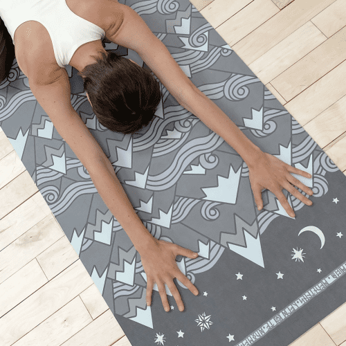 Middle Earth Yoga Mat – LOTR gifts for a work out