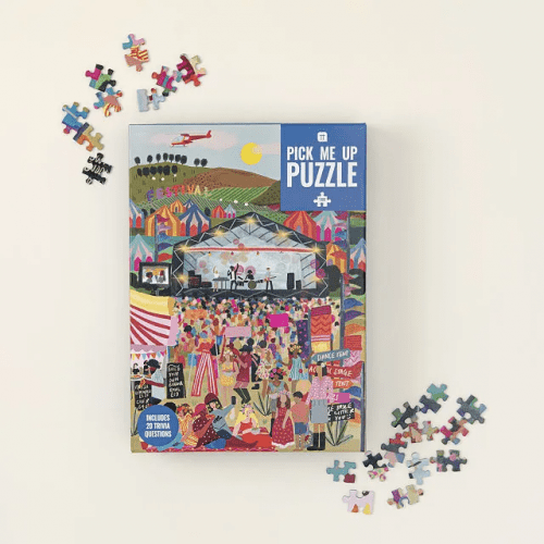 Music Festival Puzzle Trivia – Fun gifts for music lovers