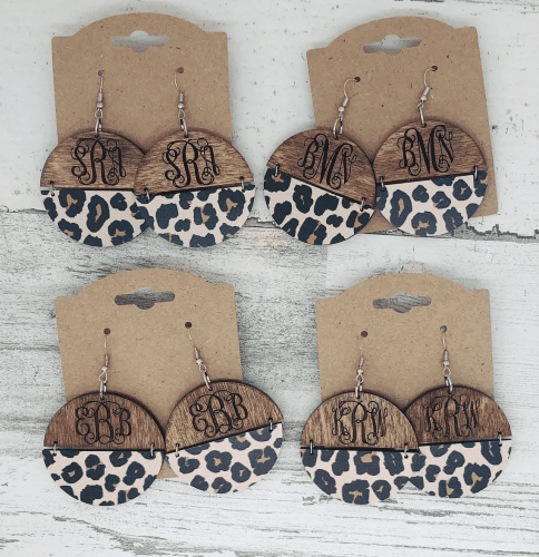 Animal Print Earrings – Accessory gifts for leopard lovers