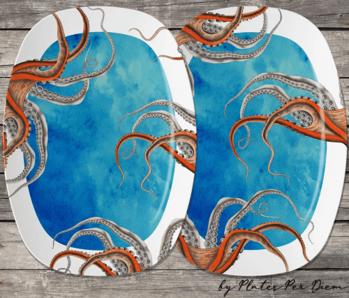Artsy Serving Platter – Octopus stuff for entertaining