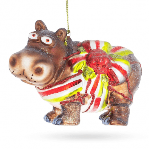 Christmas Ornament – Hippopotamus gifts for Christmas