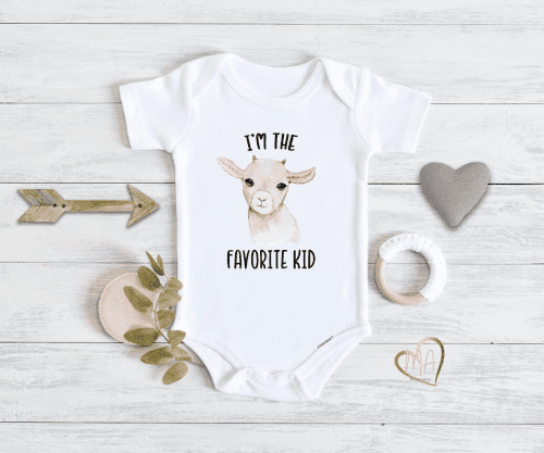 Cute Infant Onesie – Goat gift ideas for infants