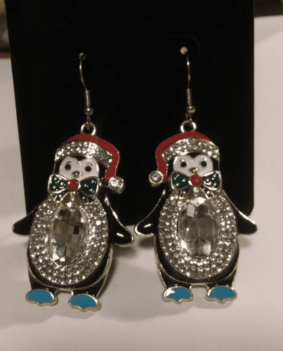 Dainty Earrings – Penguin gifts for her