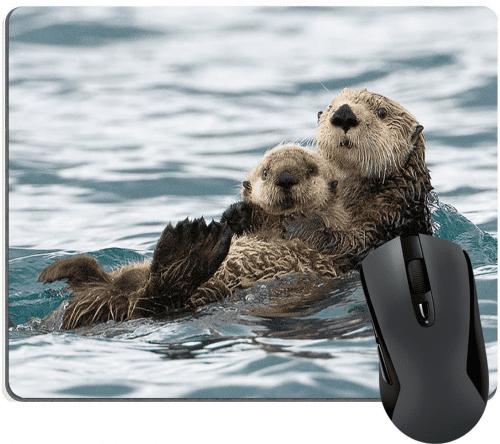 Decorative Mouse Pad – Otter gifts for the office