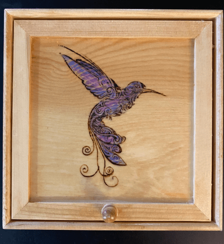 Delicate Jewelry Box – Hummingbird gifts for her