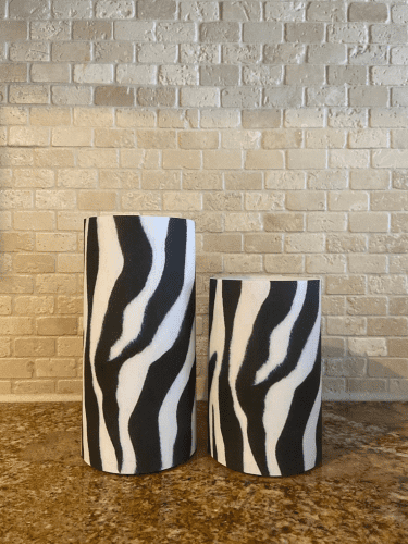 Elegant Candle – Zebra gift ideas