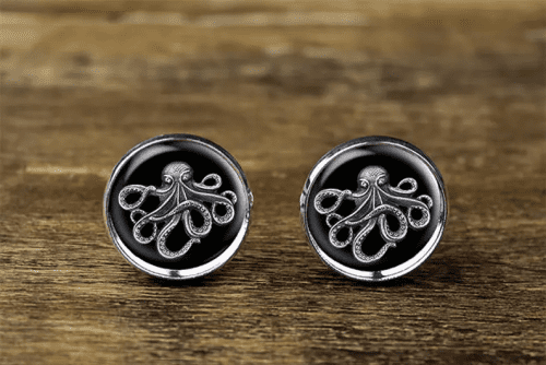Funky Cufflinks – Octopus gifts for him