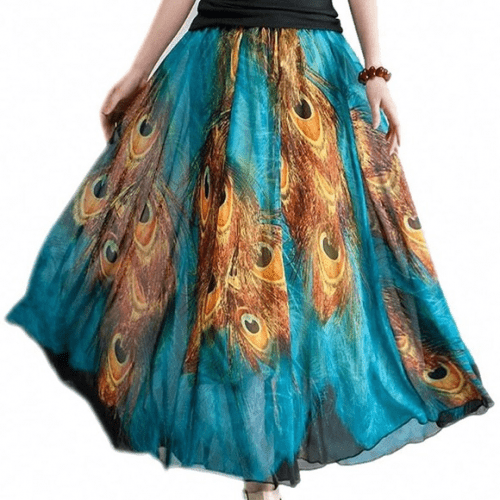 Funky Skirt – Peacock gifts for her