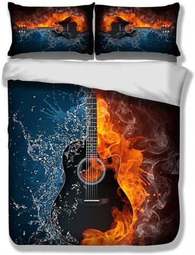 Guitar Bedding Set – Guitar gifts for the bedroom