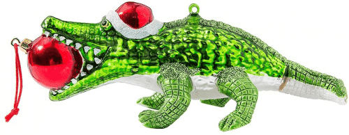 Holiday Ornament – Alligator themed gifts for the holidays